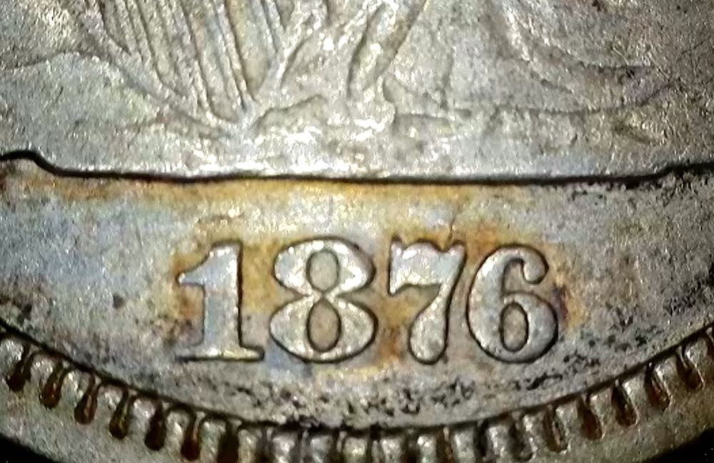 1876 Seated Liberty Quarter  coin collectible - Main Image 3