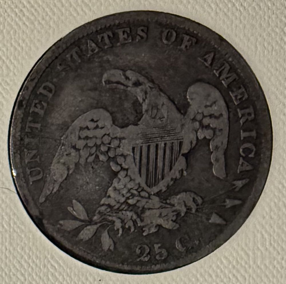 1835 Capped Bust Quarter  coin collectible - Main Image 2