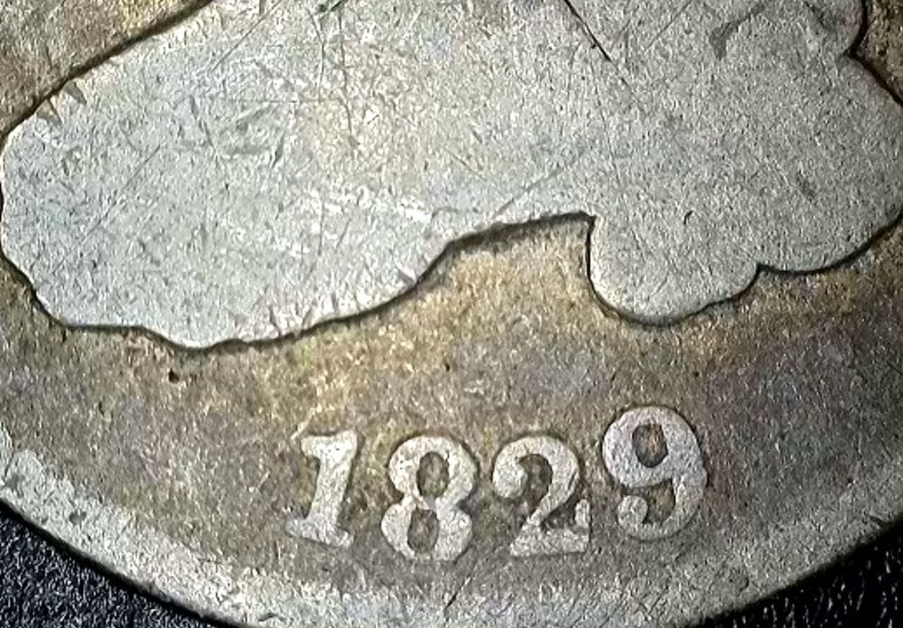 1829 Capped Bust Dime  coin collectible - Main Image 3