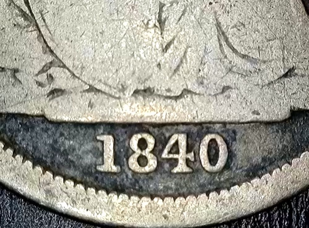 1840-O Seated Liberty Dime  coin collectible - Main Image 3