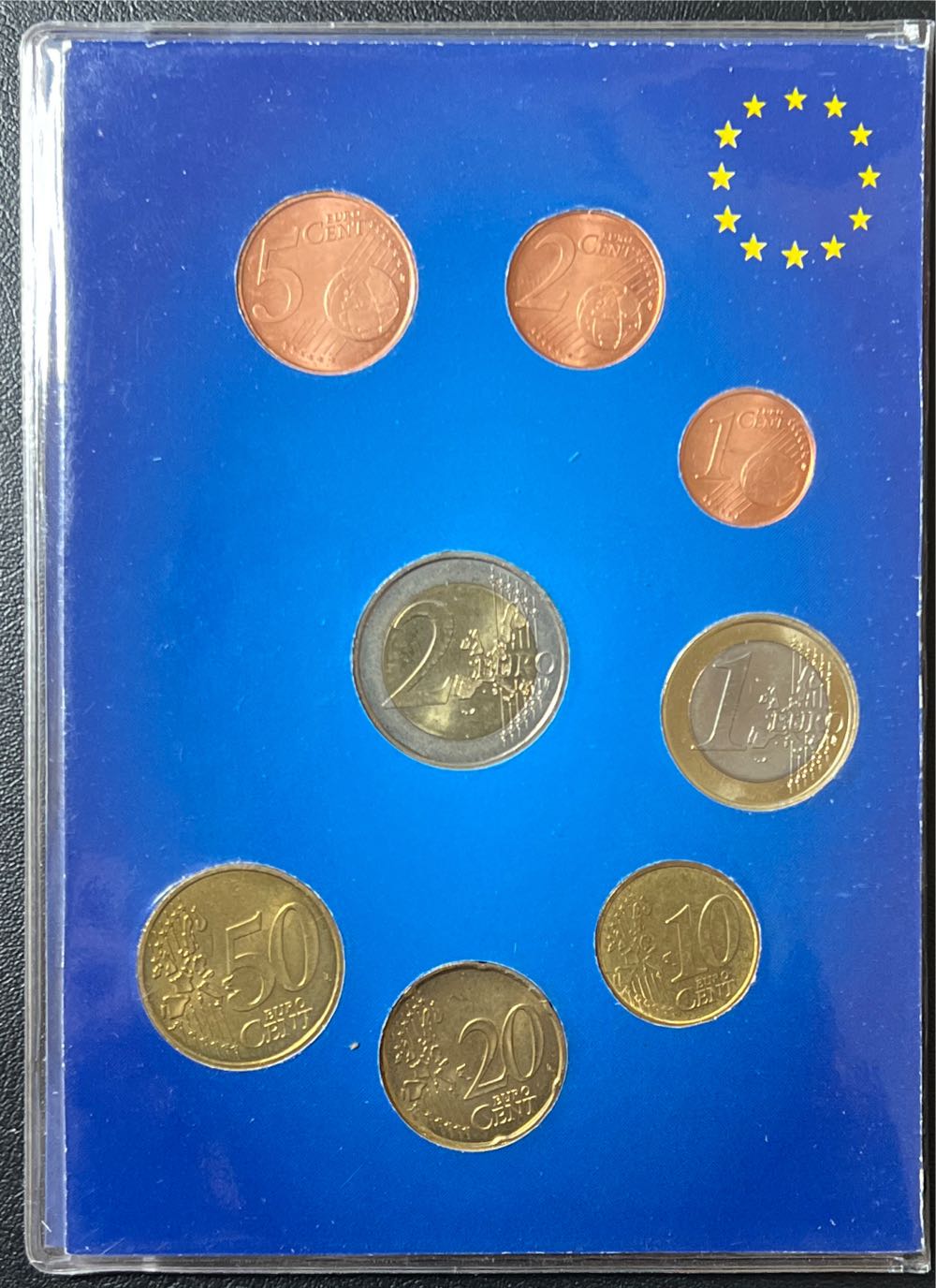 2001 Monaco Euro Poket Set of 8 Coins UNC   coin collectible - Main Image 3