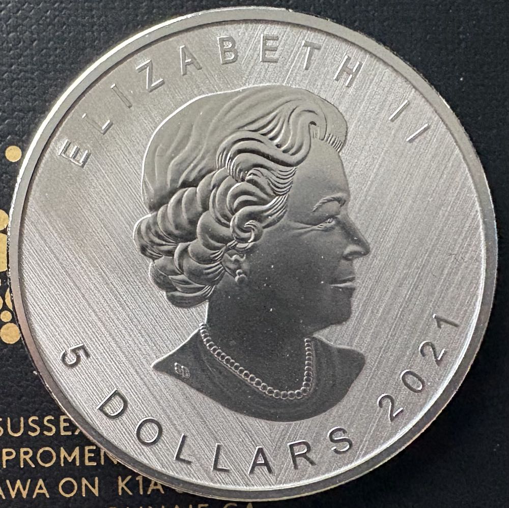 2021 Canadian Maple - W Privy  coin collectible - Main Image 2