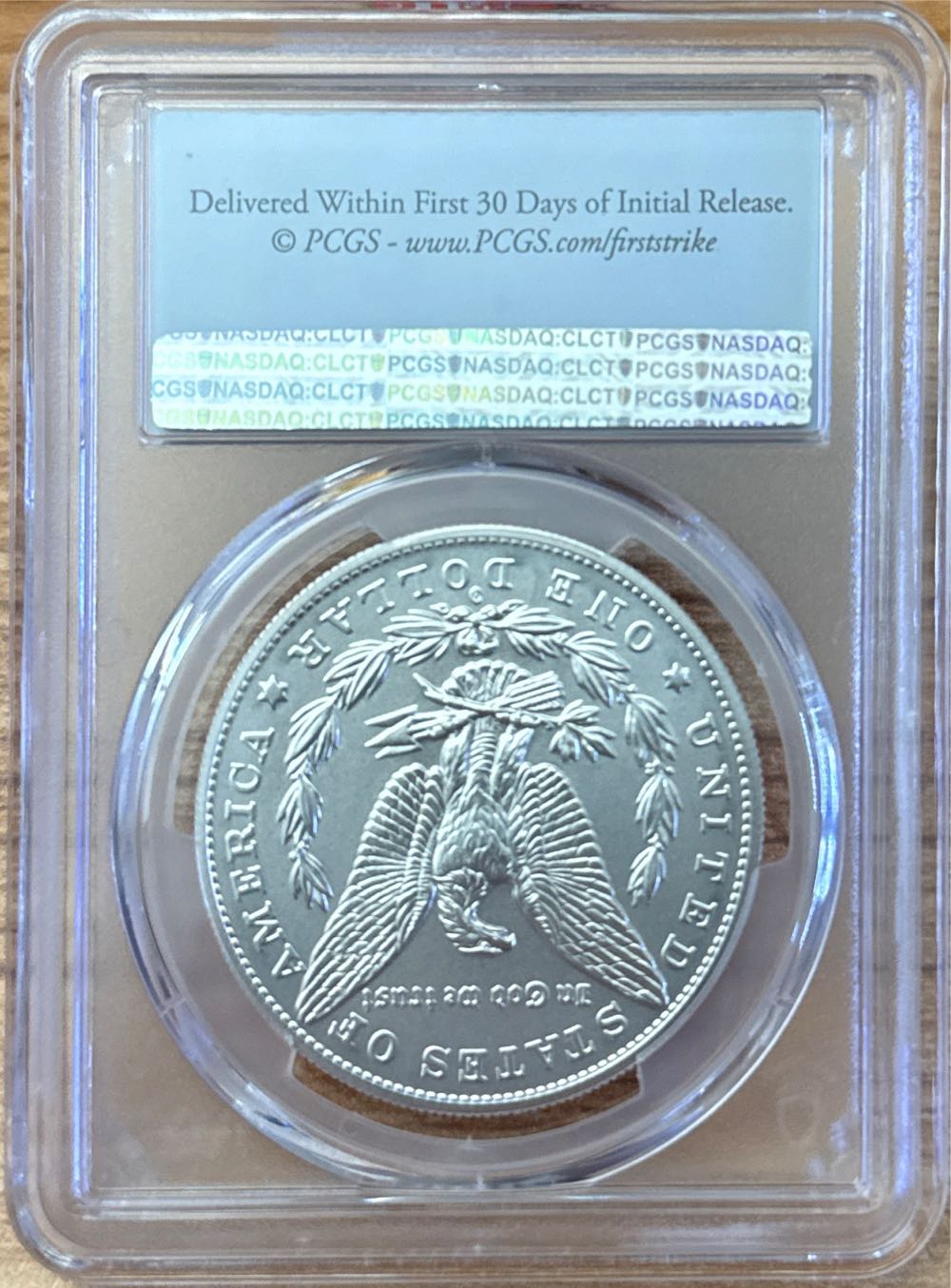 2021-O Morgan Silver Dollar MS70  coin collectible - Main Image 2