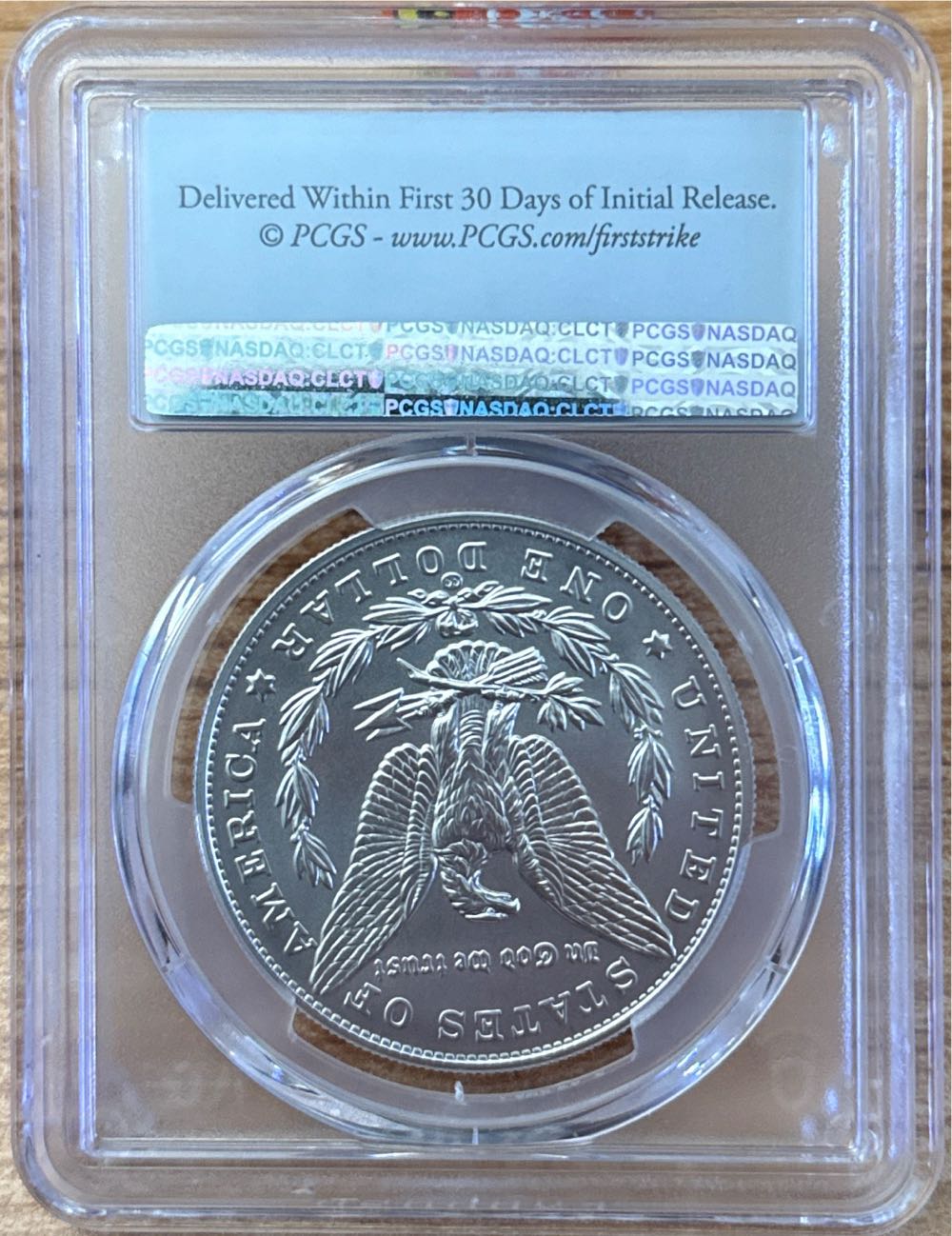 2021-CC Morgan Silver Dollar MS70  coin collectible - Main Image 2