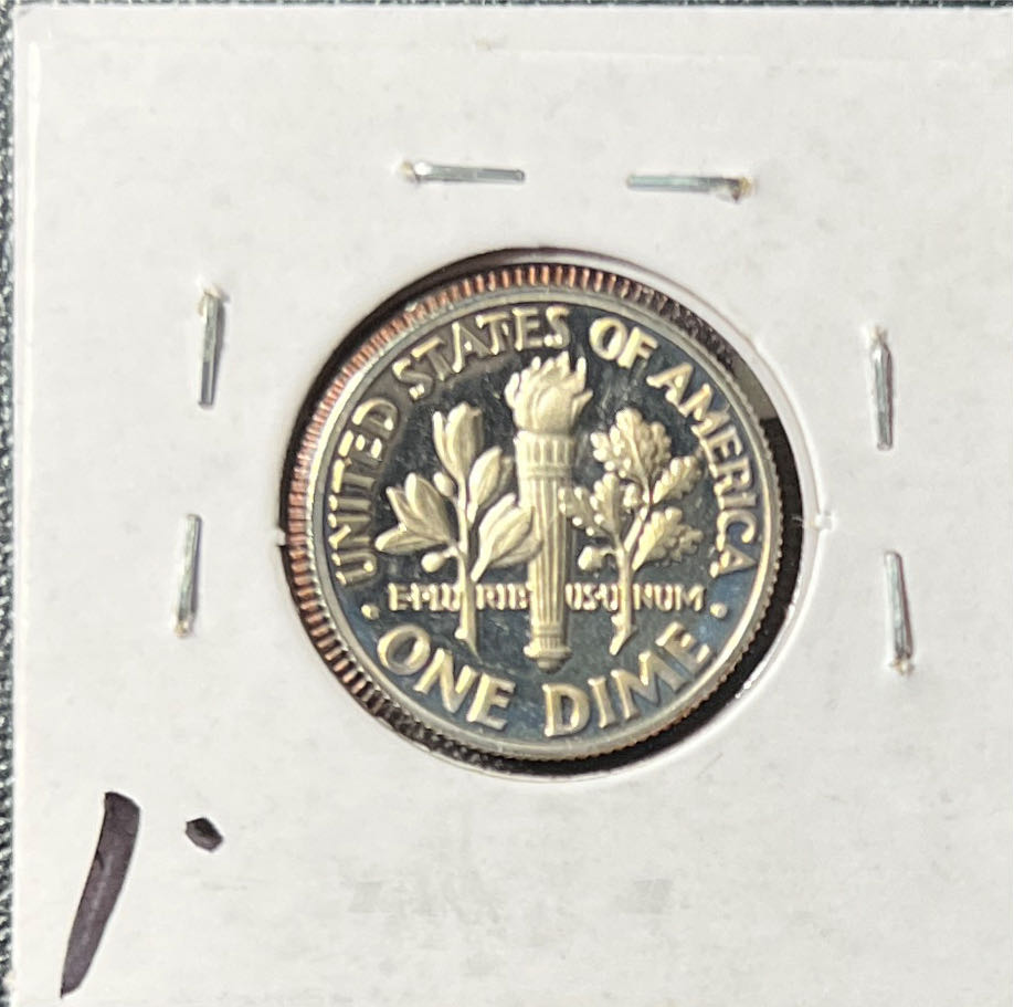 1985 S Roosevelt Dime  coin collectible - Main Image 2