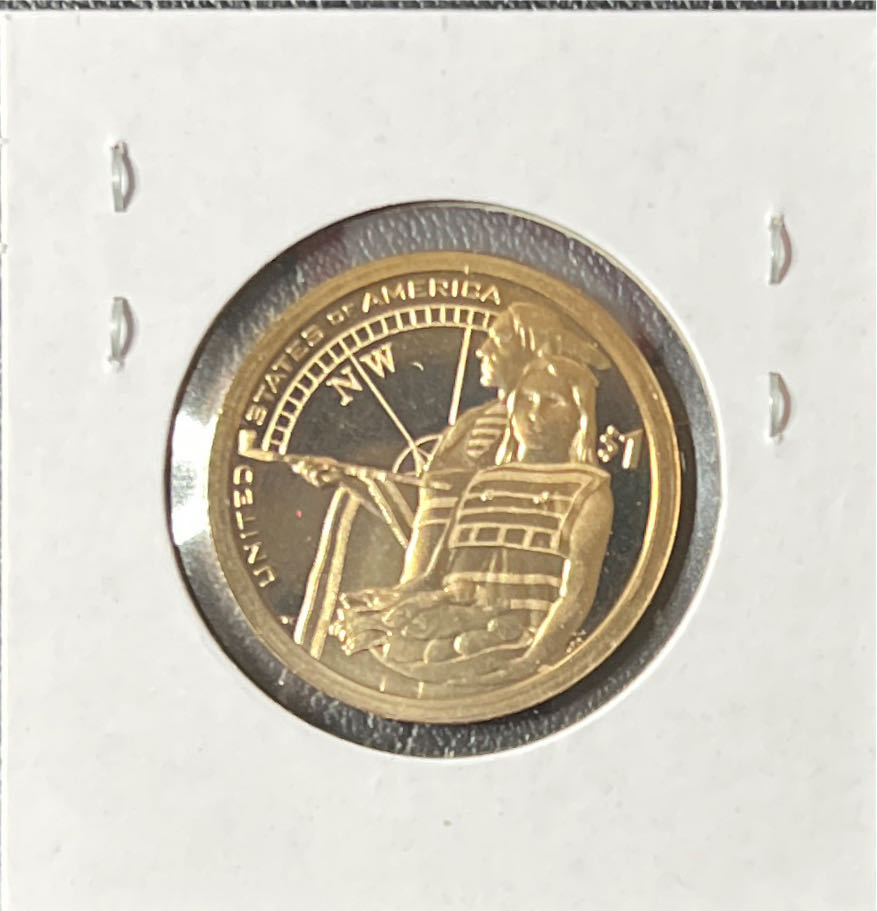 2014 S Sacajawea Dollar  coin collectible - Main Image 2