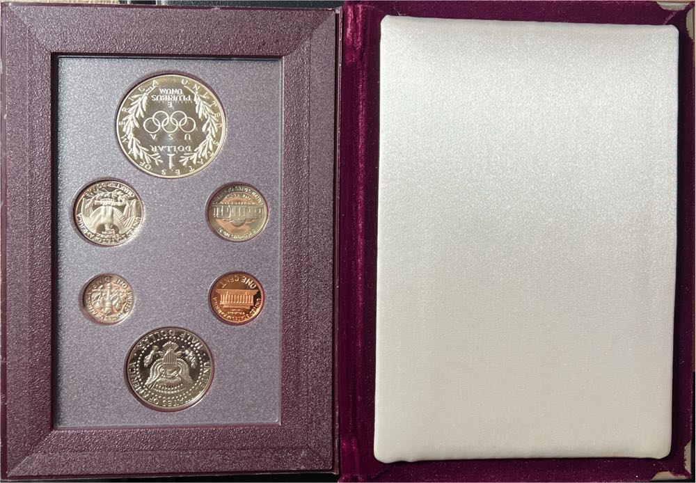 1988 PRESTIGE Proof Set. U.S. Mint Made. Complete & Original. With Box   coin collectible - Main Image 4