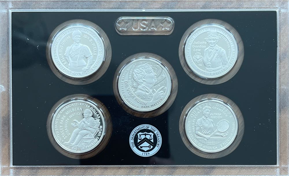 U.S. Mint American Women Quarters Silver Proof 2025  coin collectible [Barcode 704786670036] - Main Image 2