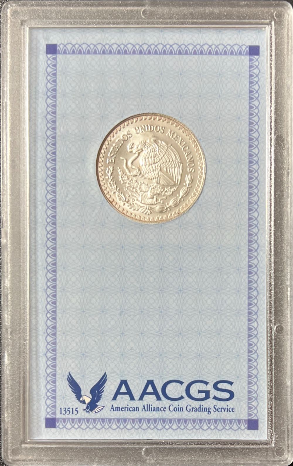 2000 Mexico 1/2 oz Silver Libertad Coin MS67  coin collectible - Main Image 2