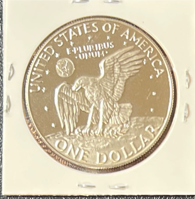 1977 S Eisenhower Dollar  coin collectible - Main Image 2