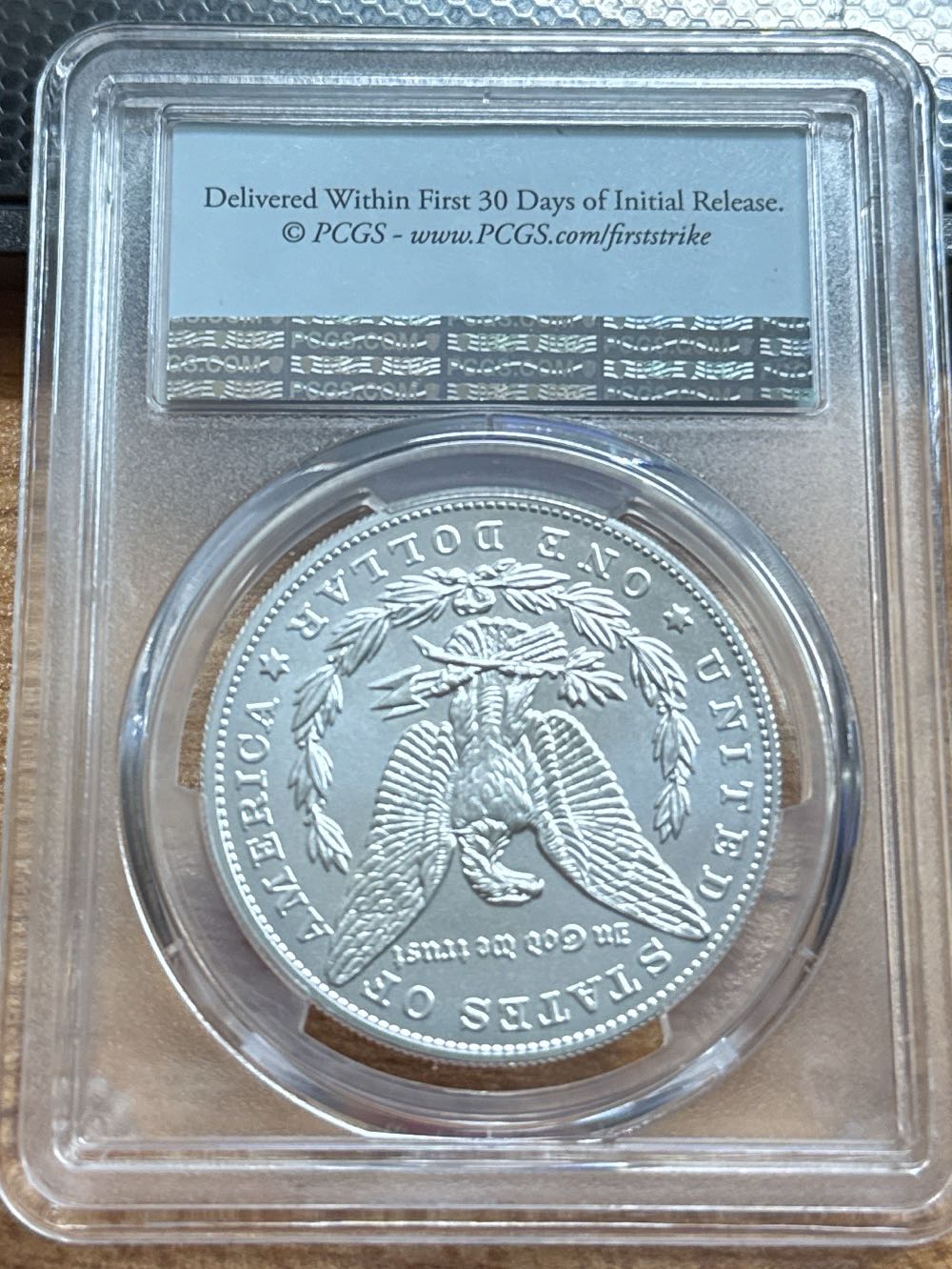 2023 Morgan Silver Dollar MS70  coin collectible - Main Image 2