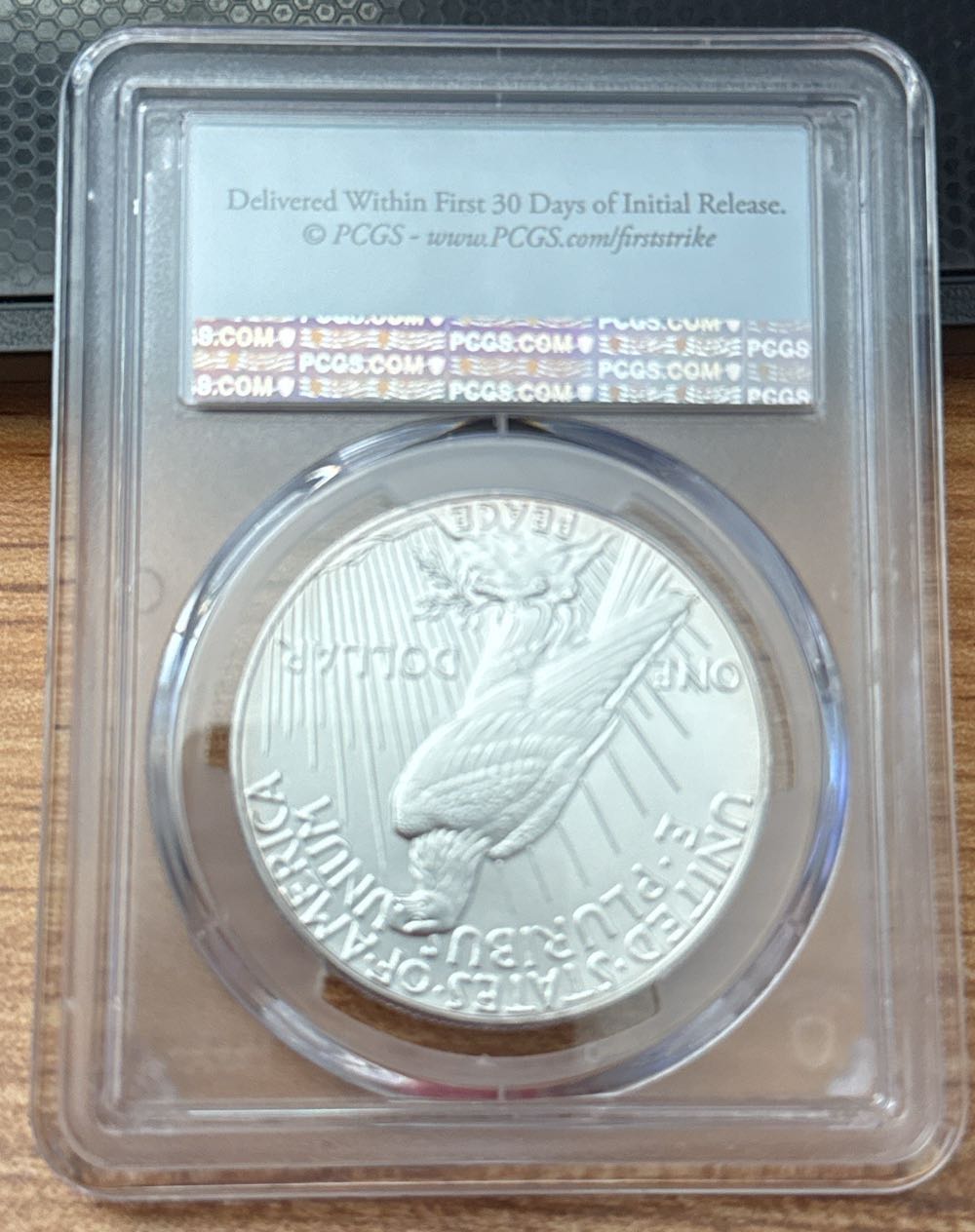 2023 Peace Silver Dollar MS70  coin collectible - Main Image 2