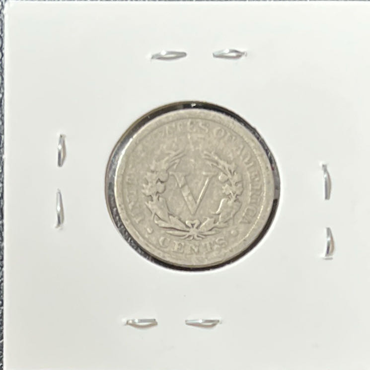 1903 V Nickel  coin collectible - Main Image 2