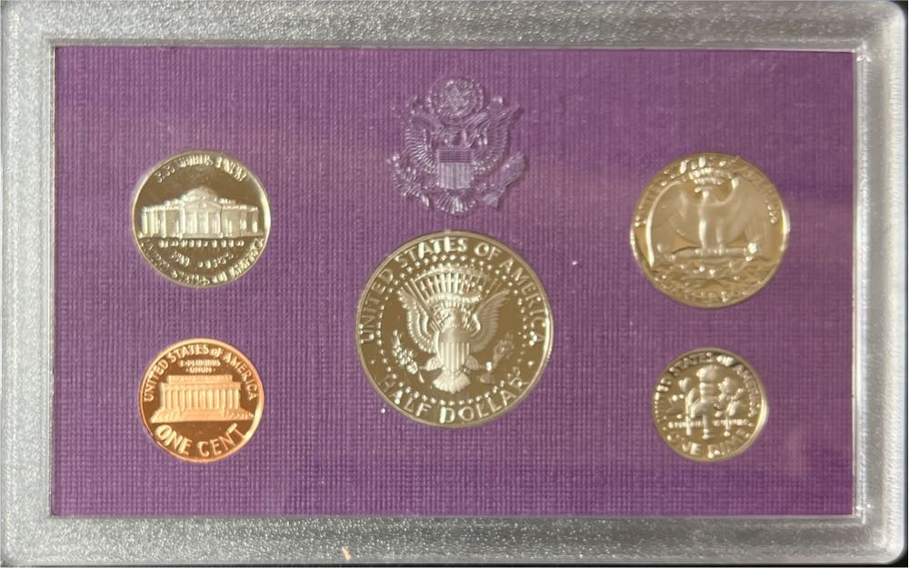 1991 US Mint Proof Set  coin collectible - Main Image 3