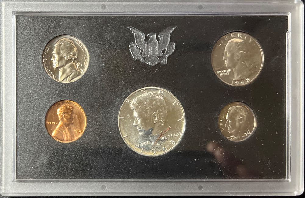 1968 US Proof Set  coin collectible - Main Image 2