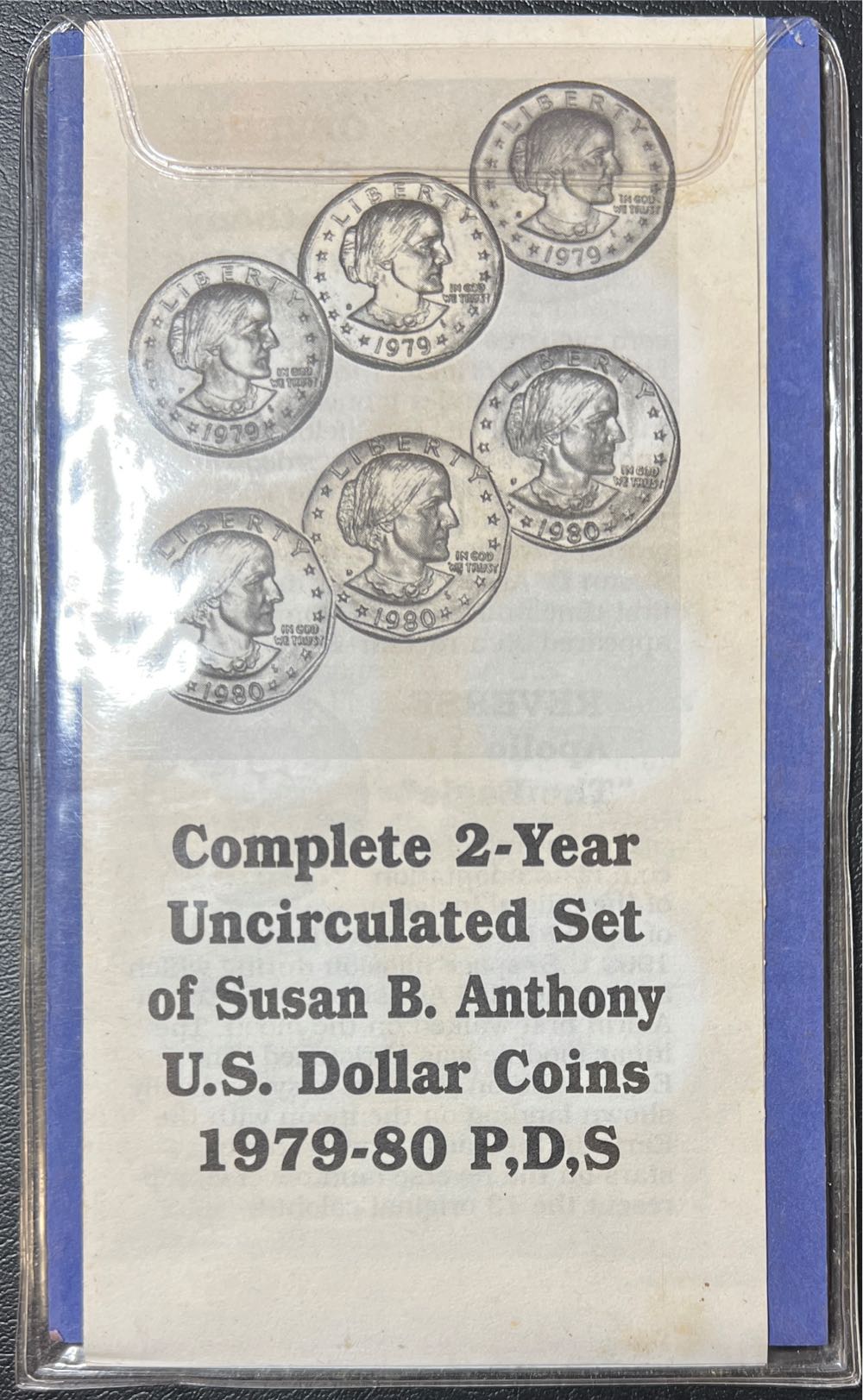 Littleton Susan B Anthony Dollar Set  coin collectible - Main Image 2