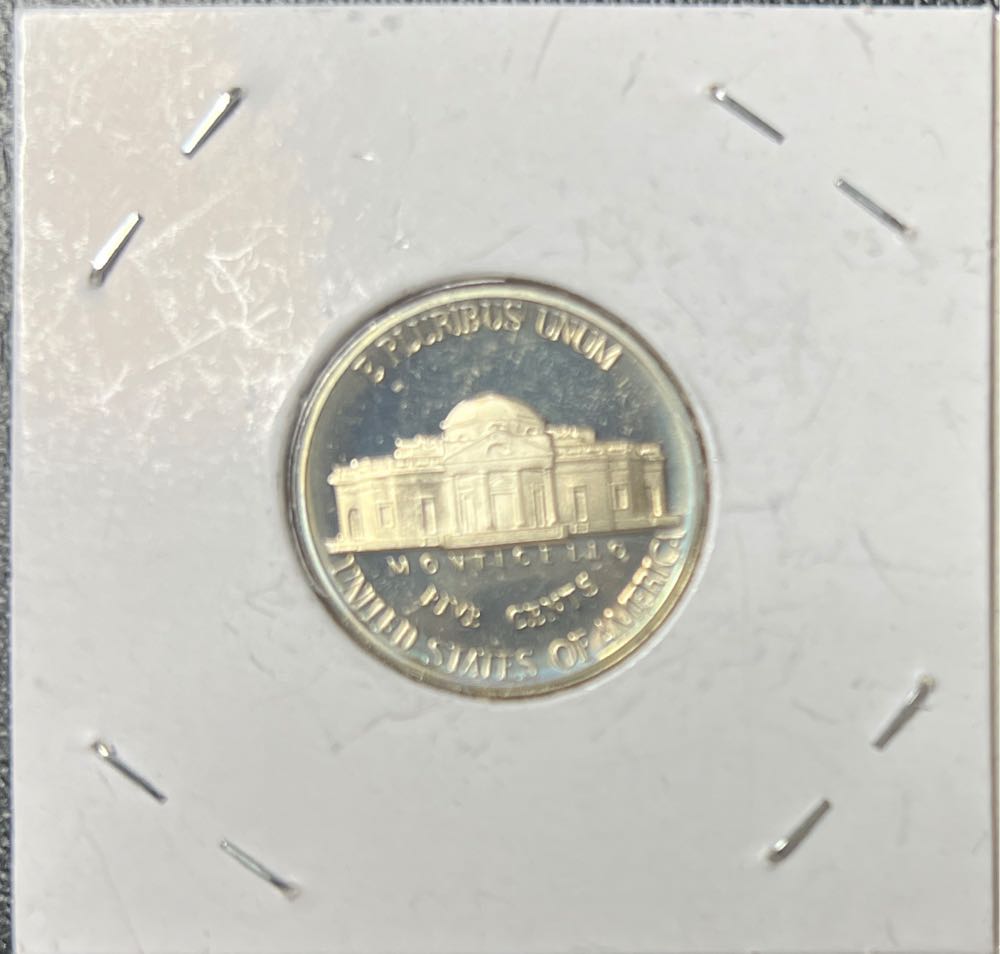 1987 S Jefferson Nickel  coin collectible - Main Image 2