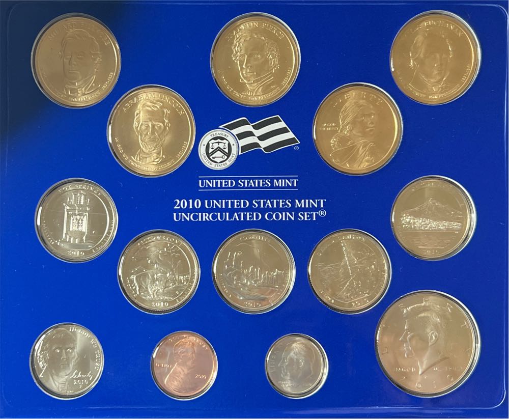 2010 US Mint Uncirculated Coin Set  coin collectible - Main Image 4
