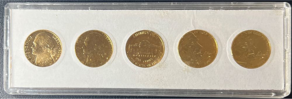 2004 to 2006 Westward Journey Gold Nickel Series Complete Set  coin collectible - Main Image 2