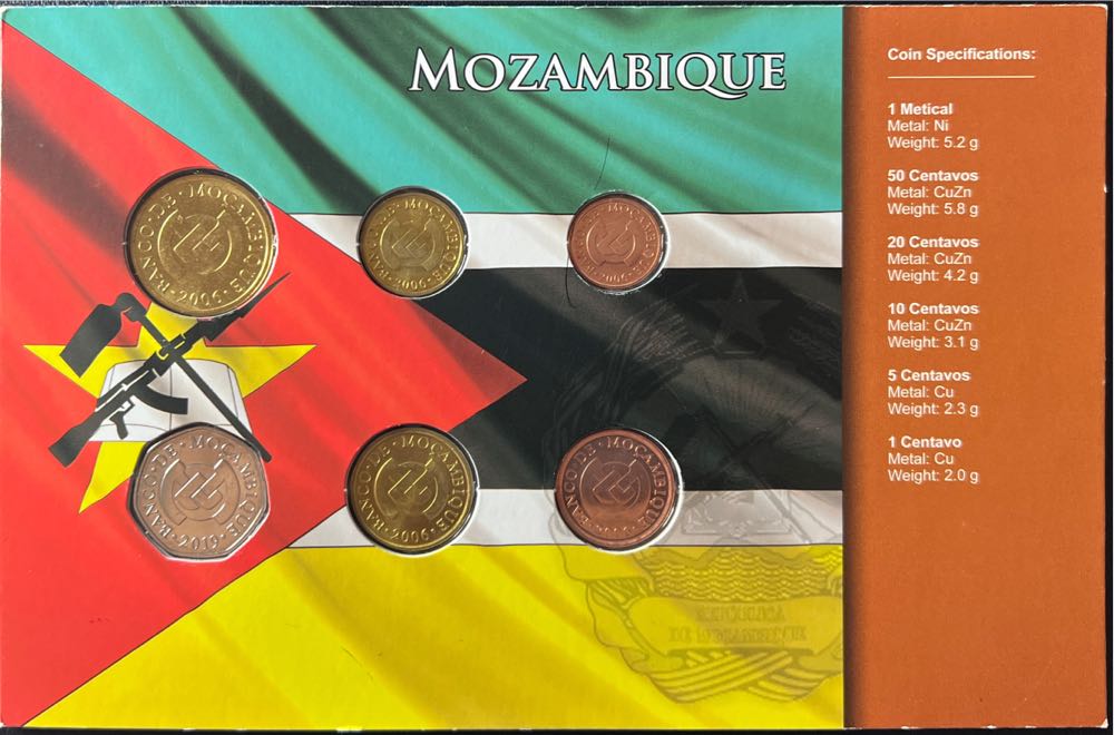 Mozambique Coin Set  coin collectible - Main Image 2