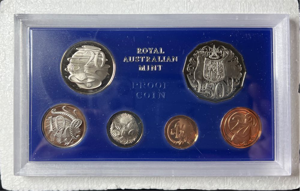 1985 Royal Australian Mint Proof Coin Set  coin collectible - Main Image 2