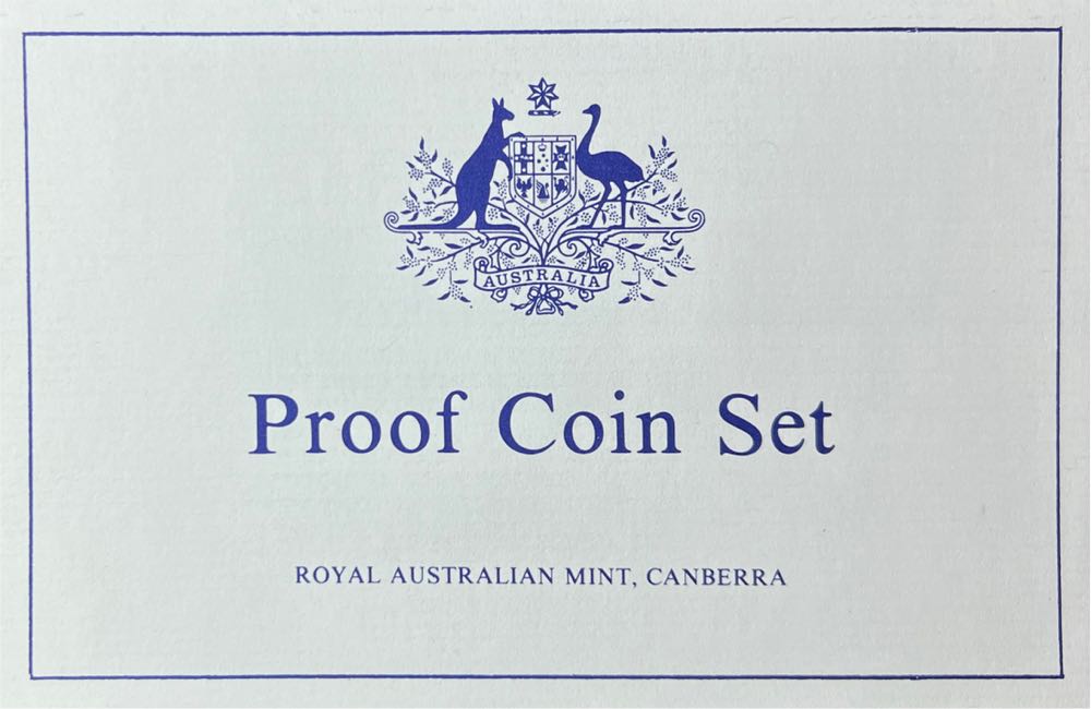 1985 Royal Australian Mint Proof Coin Set  coin collectible - Main Image 4