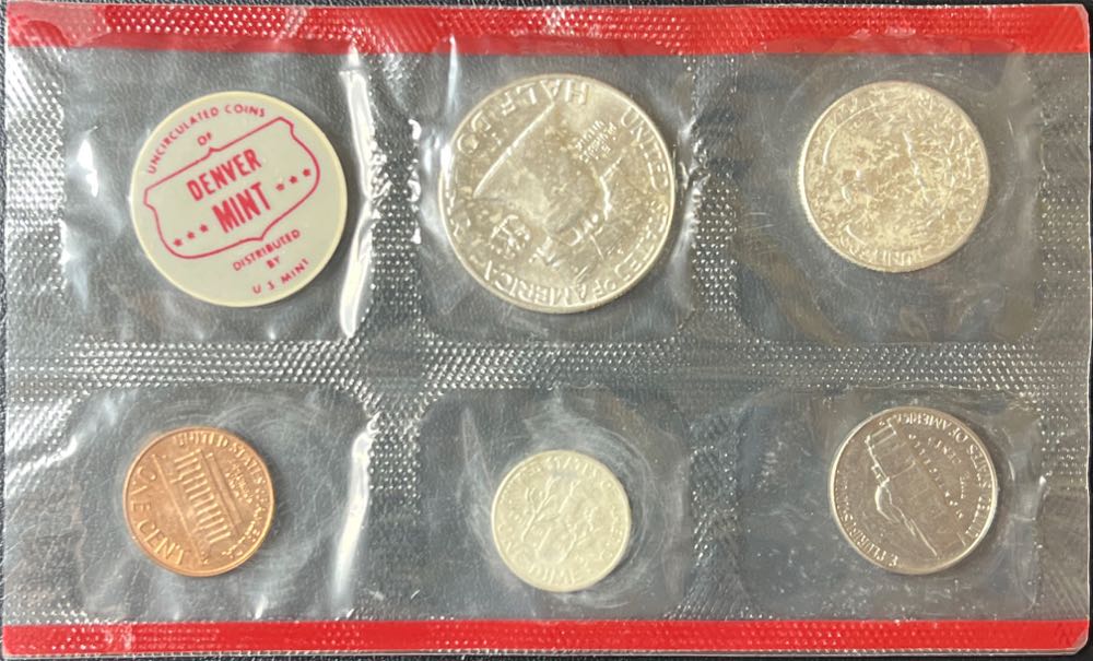 1963 US Uncirculated Mint Coin Set  coin collectible - Main Image 2