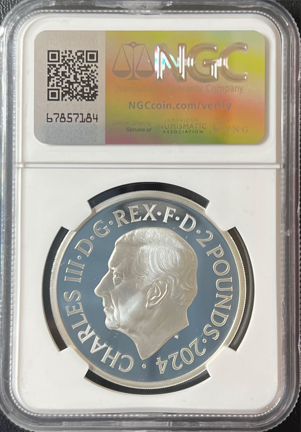 2024 S£2 NGC PF70 UC BRITANNIA & LIBERTY .999 FINE SUMMERS SIGNED FIRST DAY FDOI  coin collectible - Main Image 2