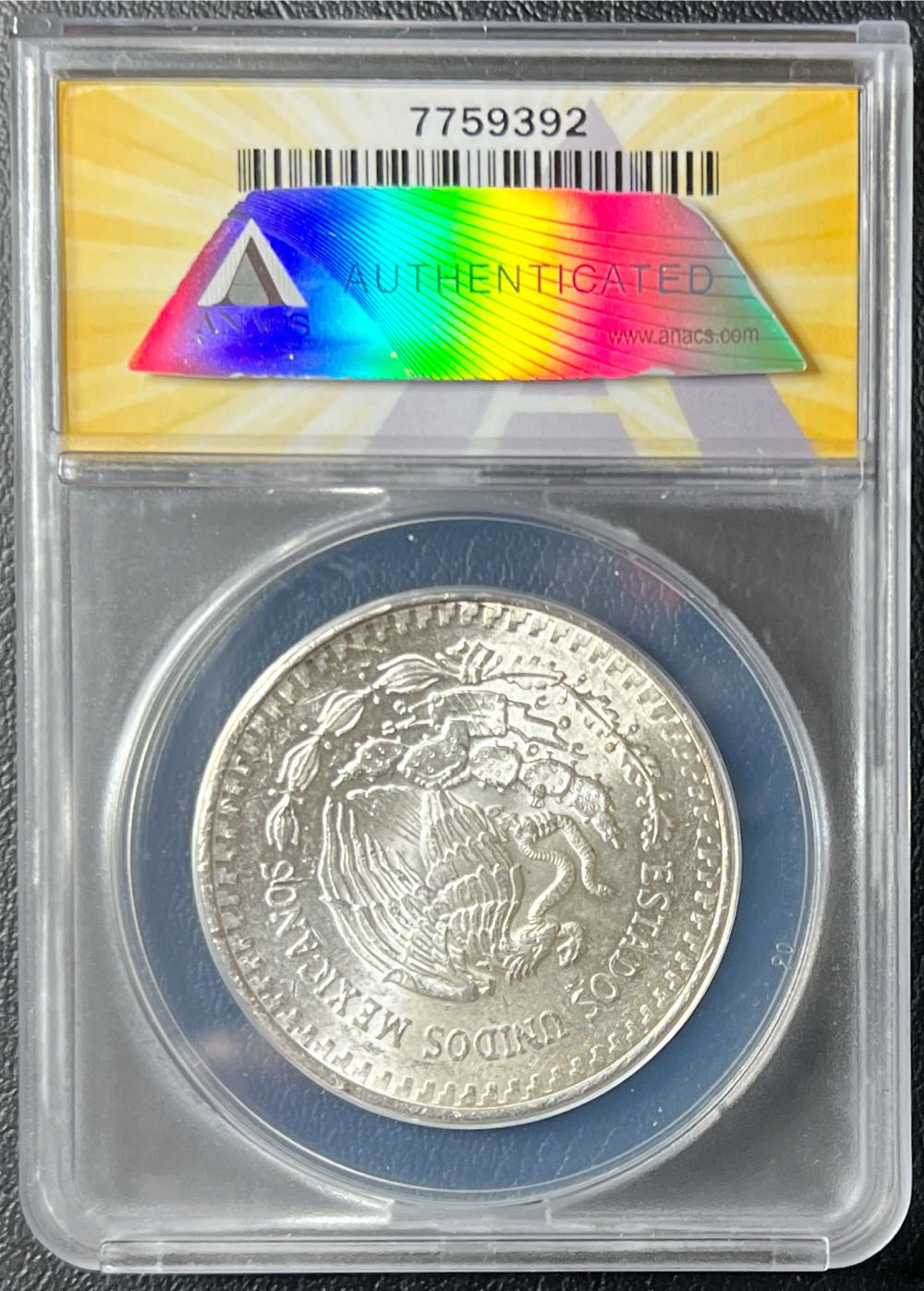 1982 Mexico 1 Onza Libertad   coin collectible - Main Image 2