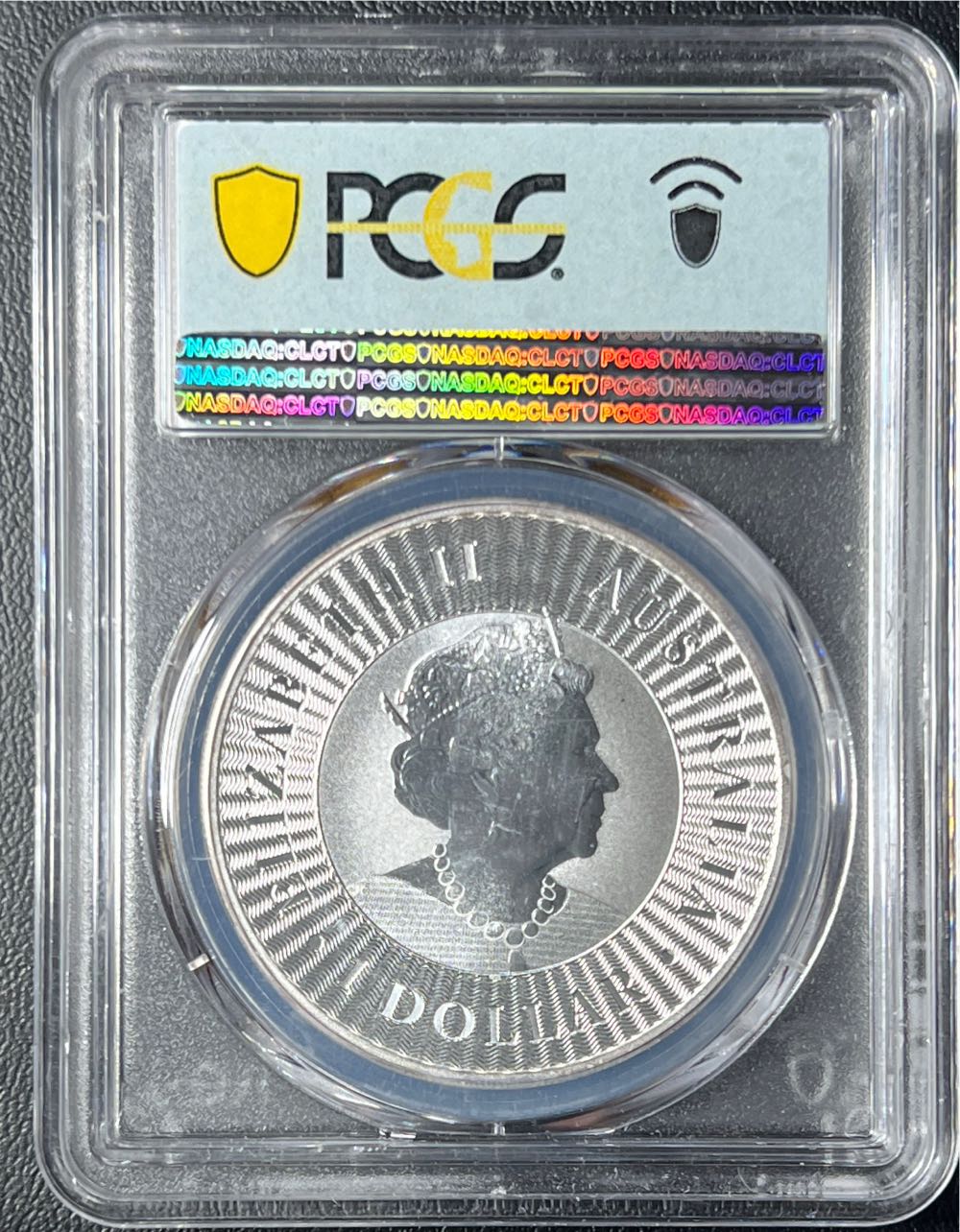 2021-P Early Issue Australian Silver Dollar Kangaroo PCGS MS69  coin collectible - Main Image 2