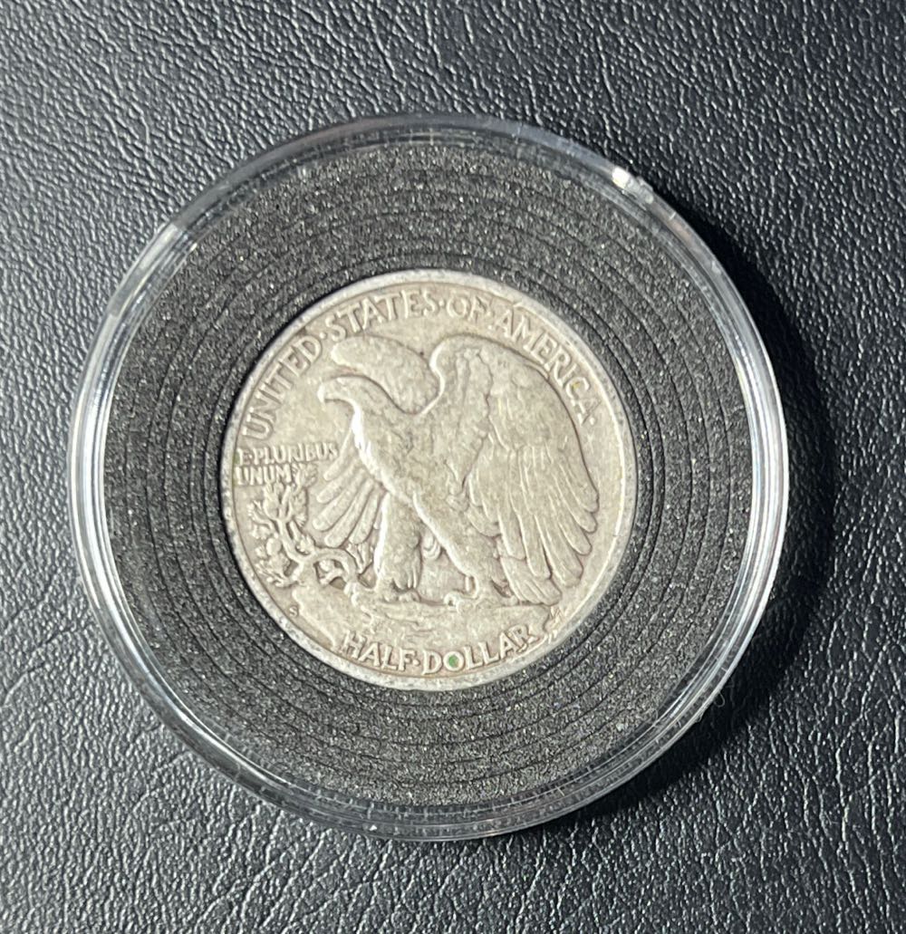 1946 Walking Liberty Half Dollar  coin collectible - Main Image 2