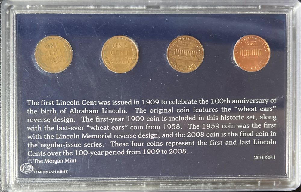 First and Last Lincoln Cents  coin collectible - Main Image 2