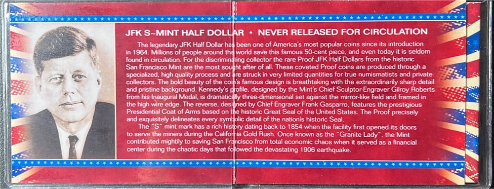 1977 S Kennedy Proof Half Dollar  coin collectible - Main Image 3