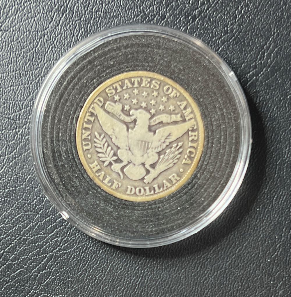 1912 Barber Half Dollar   coin collectible - Main Image 2