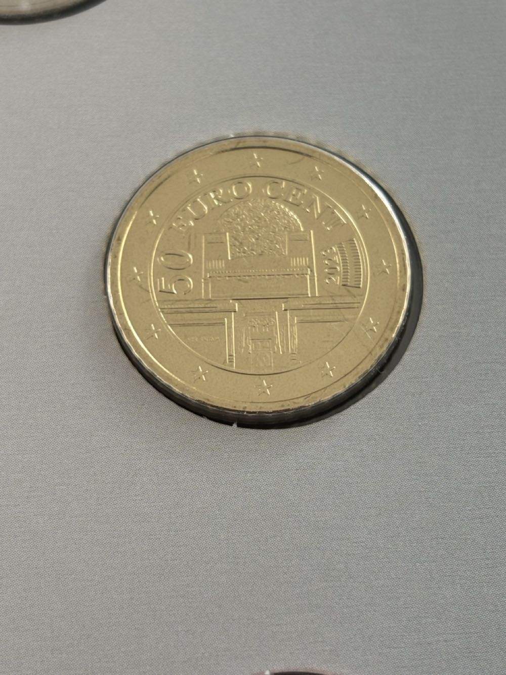 .50 Centavos De Euro  coin collectible - Main Image 2