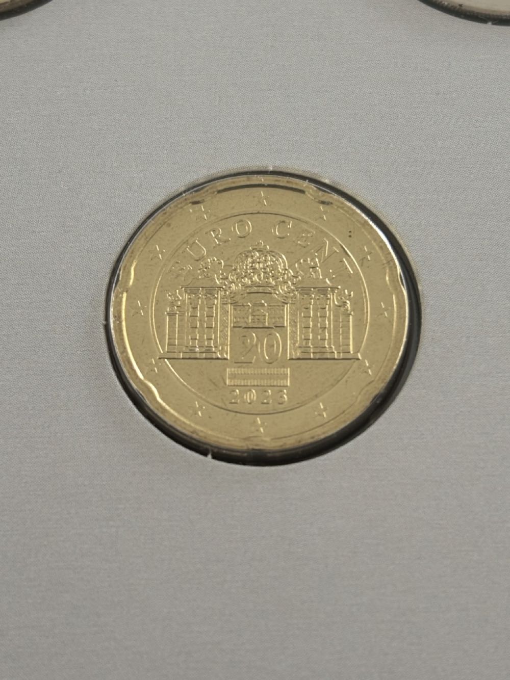 .20 Centavos De Euro  coin collectible - Main Image 2