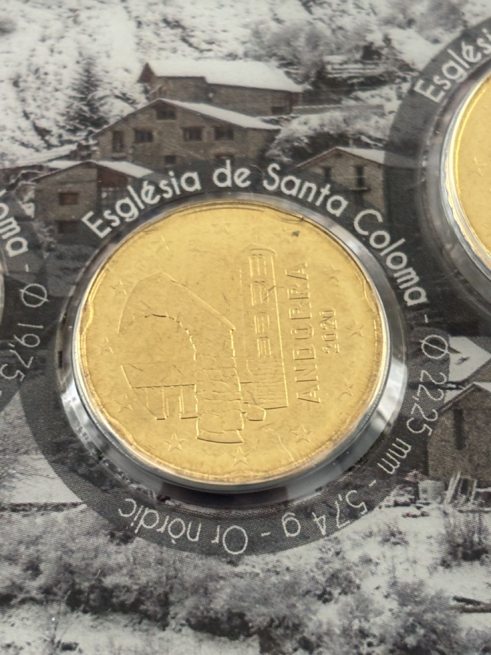 .20 Centavos De Euro  coin collectible - Main Image 2