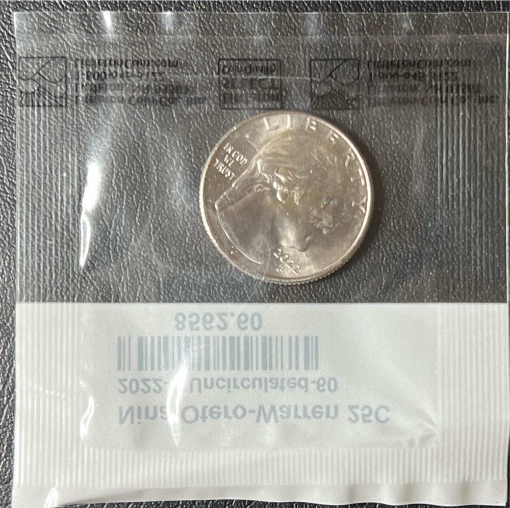 2022 P American Women Nina Otero-Warren $.25  coin collectible - Main Image 2