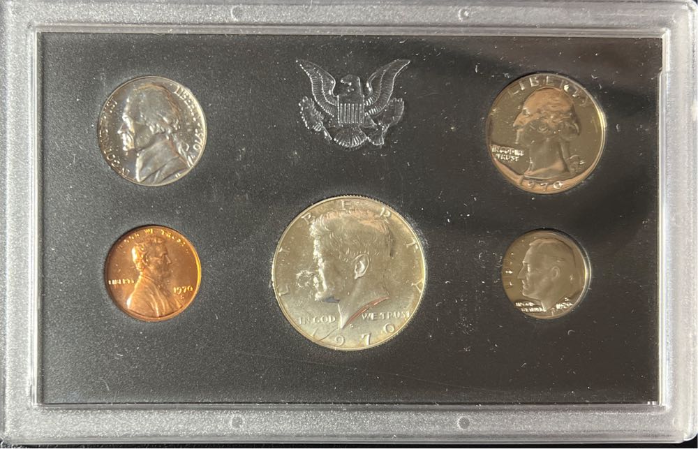 1970 US Proof Coin Set  coin collectible - Main Image 2