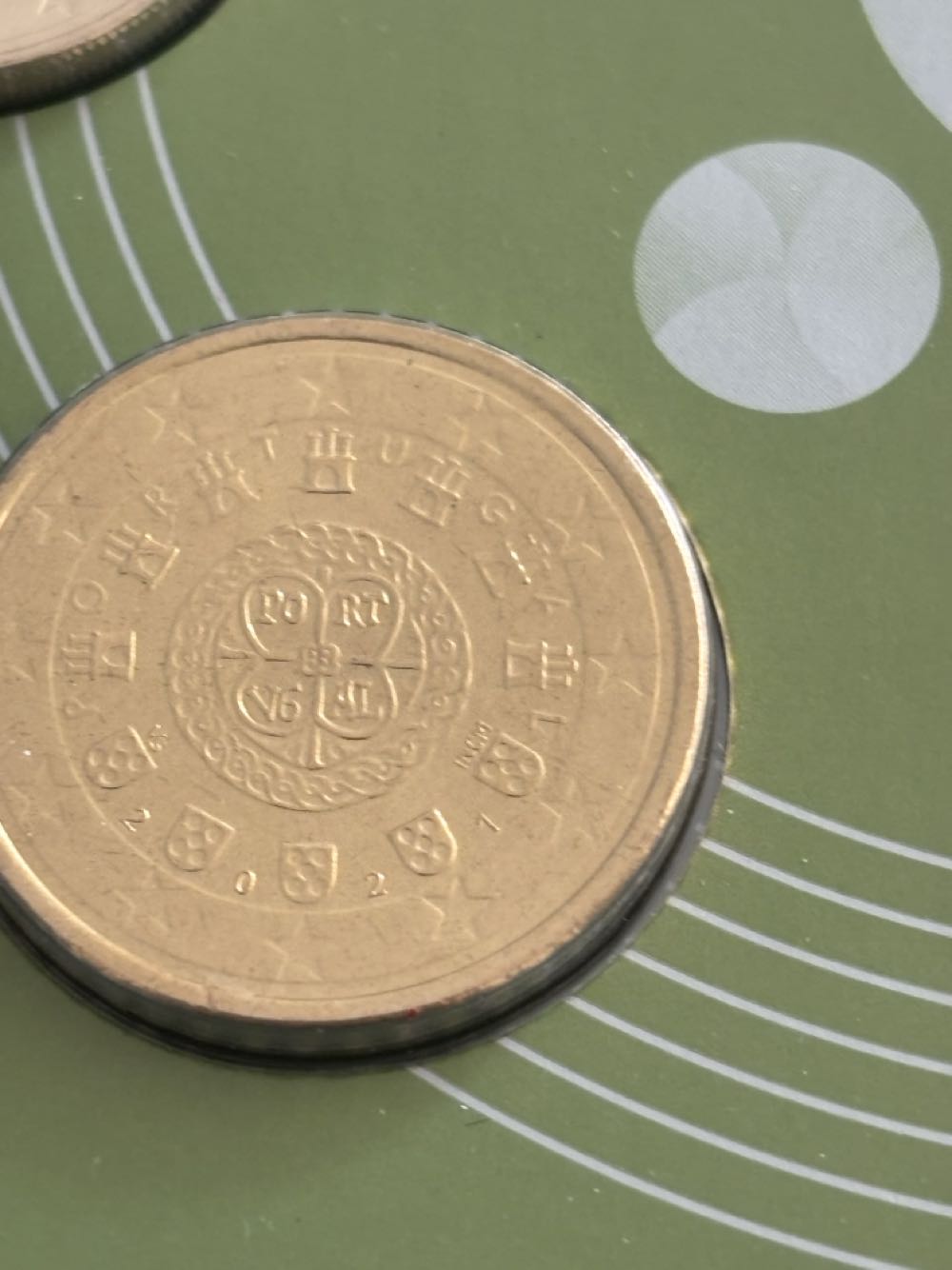 .50 Centavos De Euro  coin collectible - Main Image 2