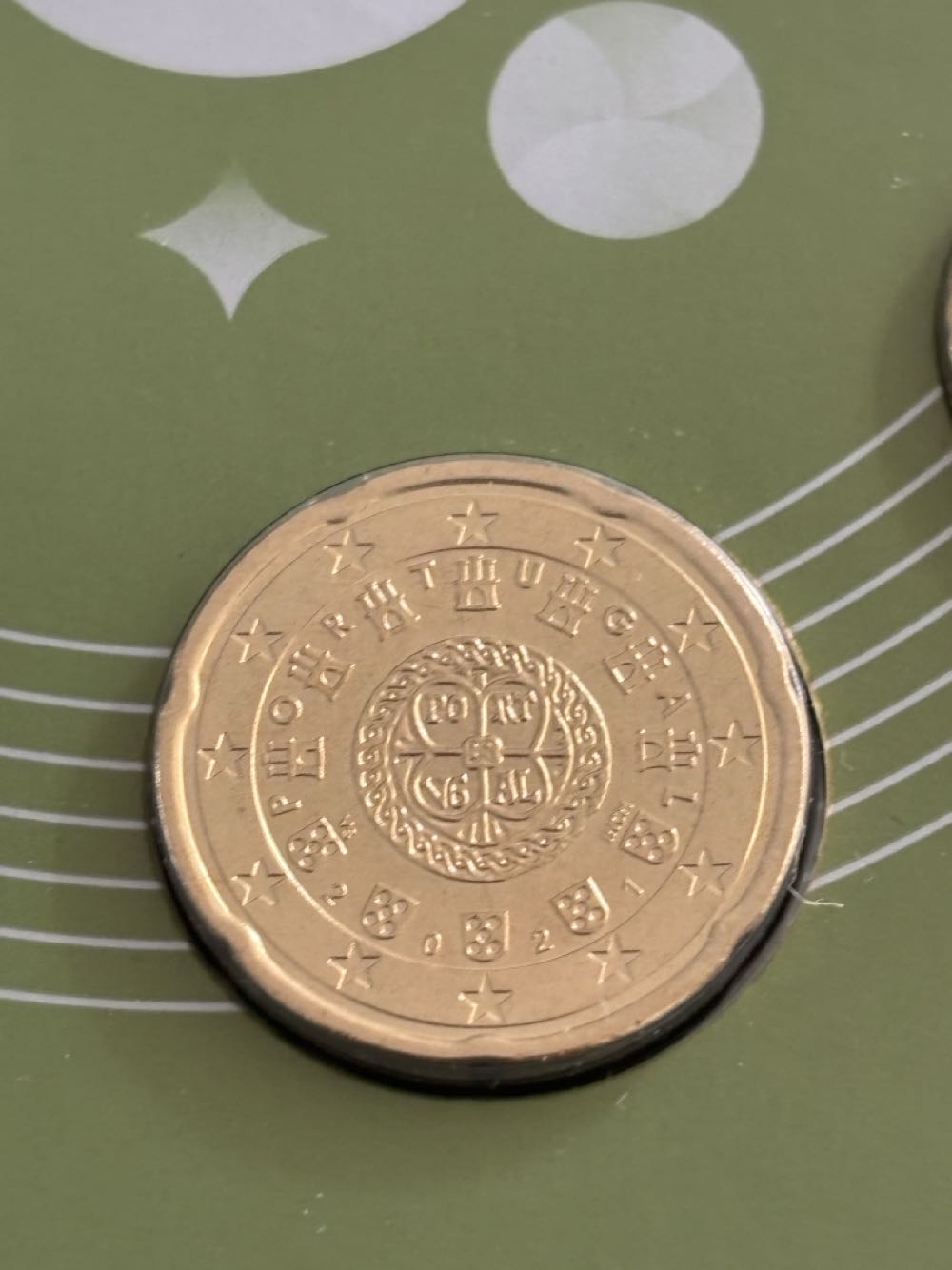 .20 Centavos De Euro  coin collectible - Main Image 2