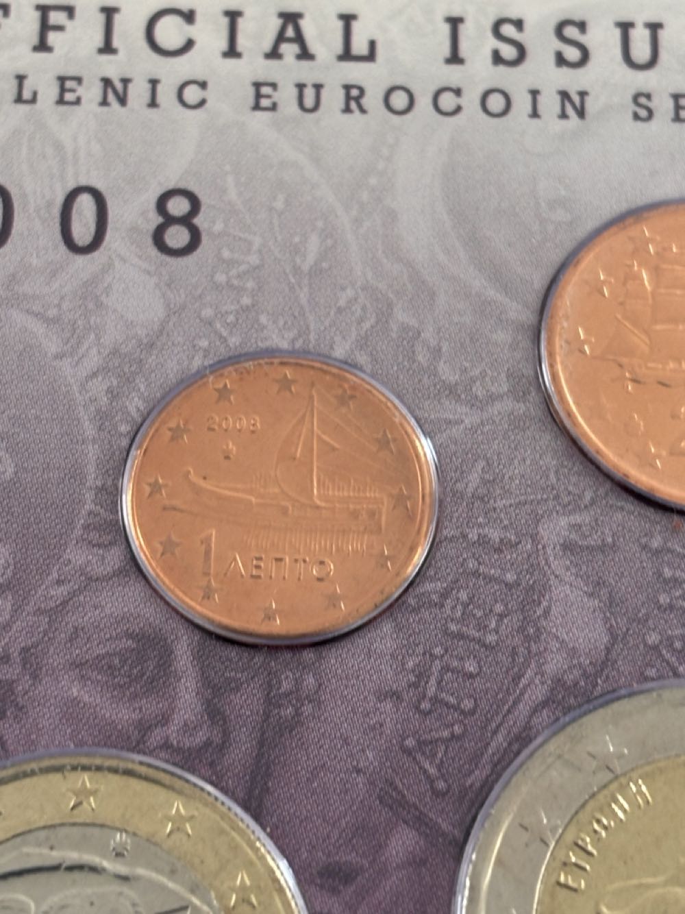 .01 Centavo De Euro   coin collectible - Main Image 2