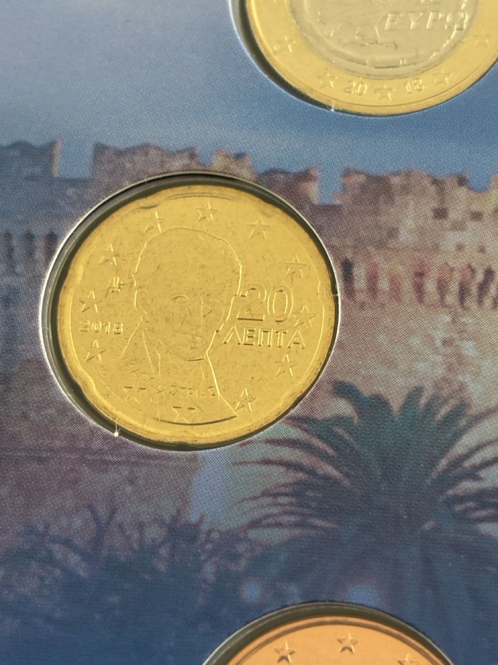 .20 Centavos De Euro  coin collectible - Main Image 2