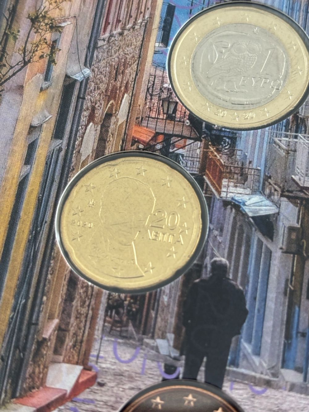 .20 Centavos De Euro  coin collectible - Main Image 2