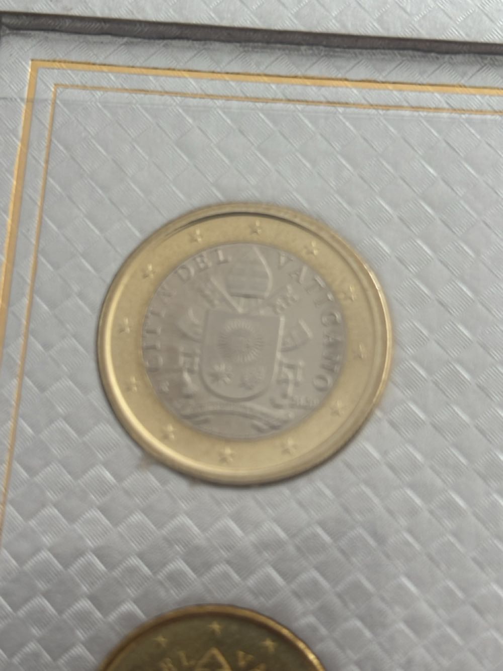 1 Euro  coin collectible - Main Image 2