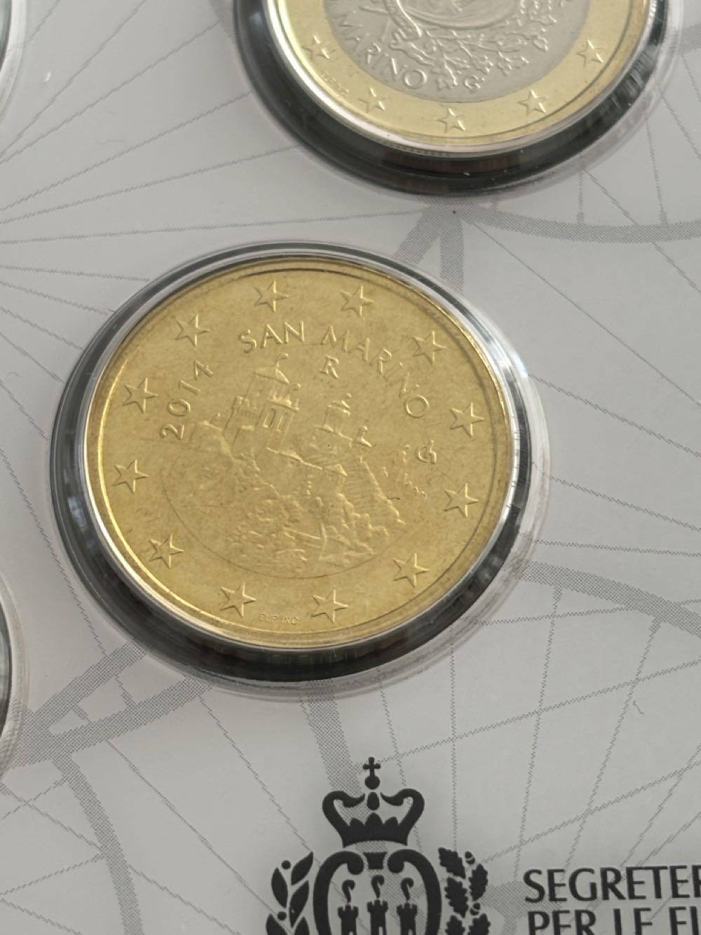 .50 Centavos De Euro  coin collectible - Main Image 2