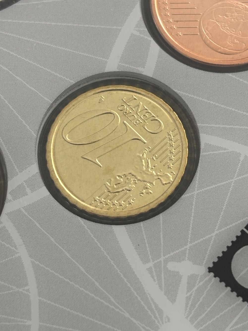 .10 Centavos De Euro  coin collectible - Main Image 1