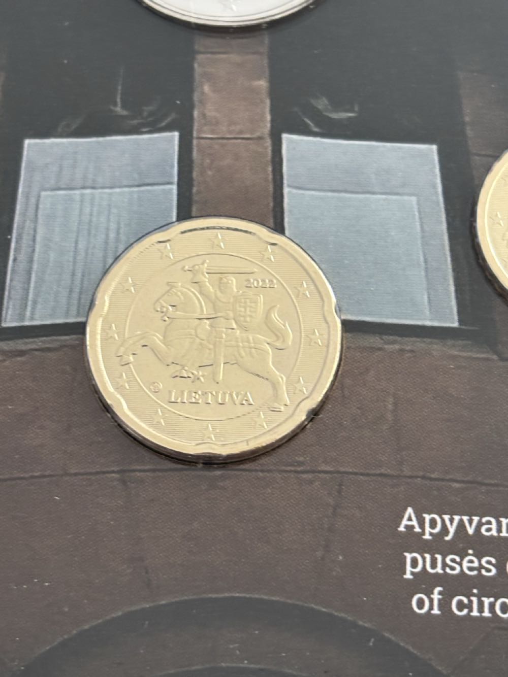 .20 Centavos De Euro  coin collectible - Main Image 2