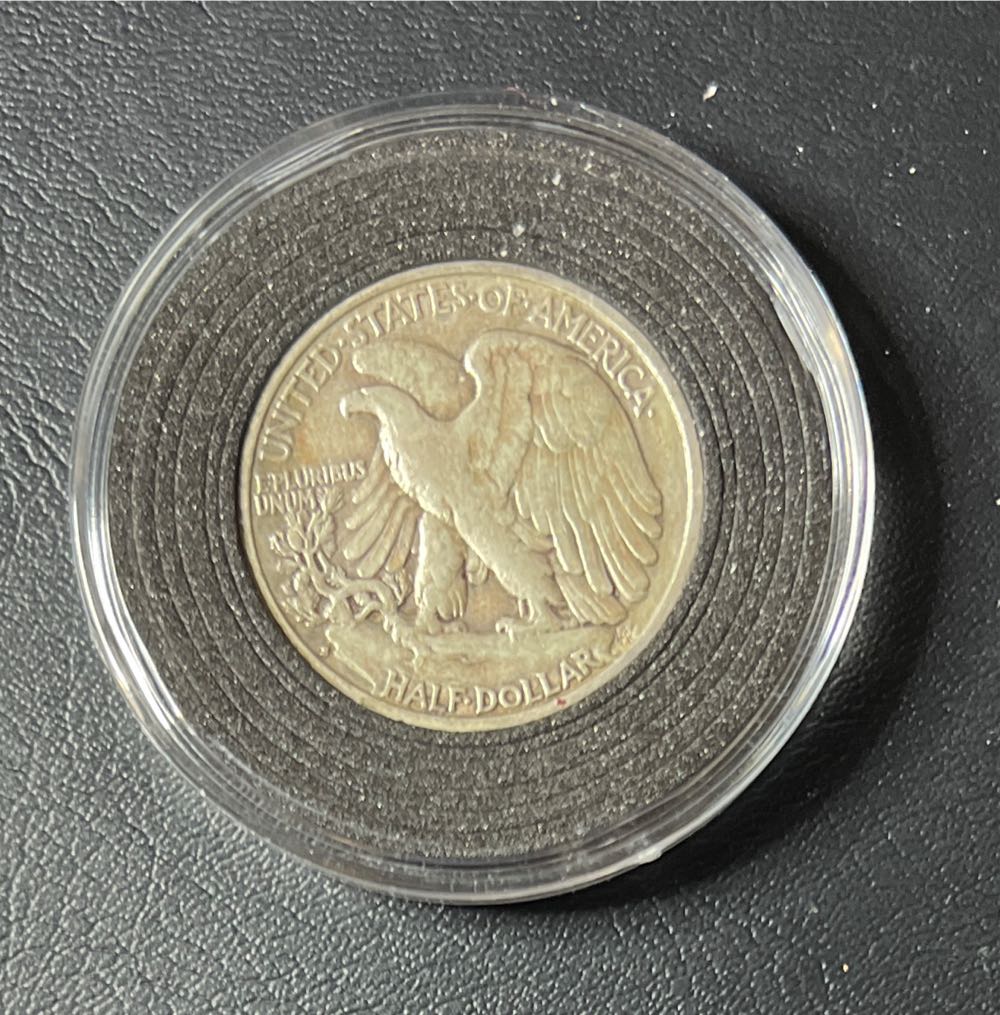 1942 S Walking Liberty Half Dollar  coin collectible - Main Image 2
