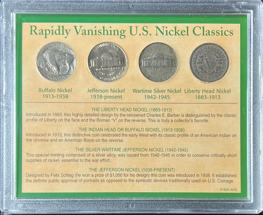 American Nickels of the 20th Century  coin collectible - Main Image 2